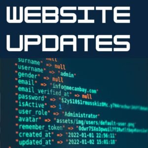 Website Updates, Maintenance & Security Package