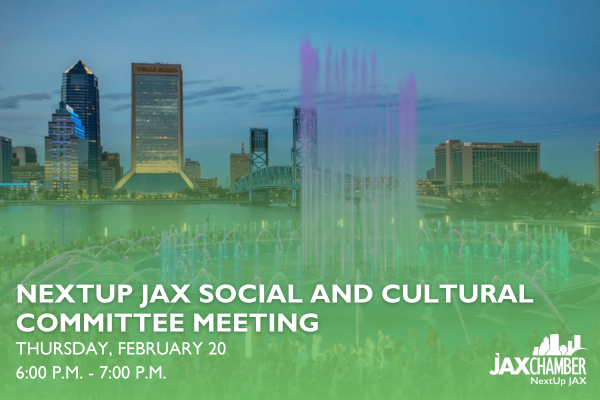 NextUp JAX Social and Cultural Committee Meeting