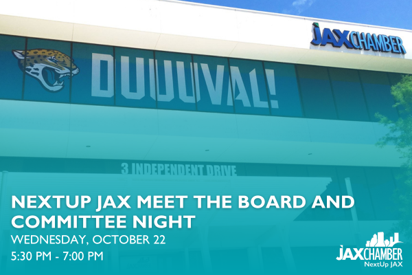 NextUp JAX Meet the Board and Committee Night