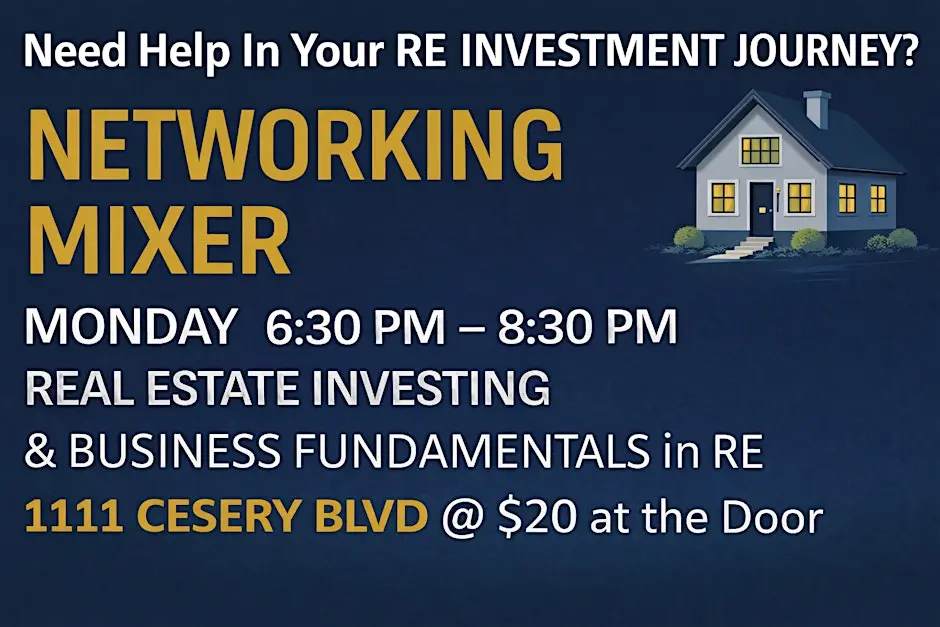 Jacksonville Team's DriveThriveVibe Networking Mixer
