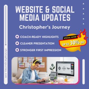 Christopher Website and Social Media