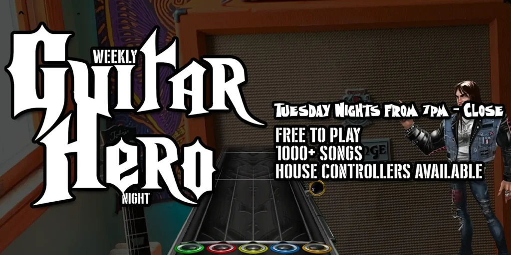 Guitar Hero Night! Free to play.
